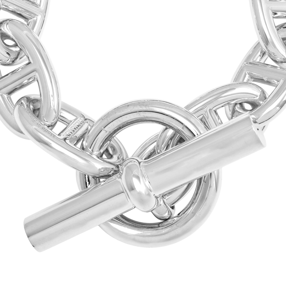 未使用] エルメス シェーヌダンクル TGM 10コマ H101995B ブレスレット