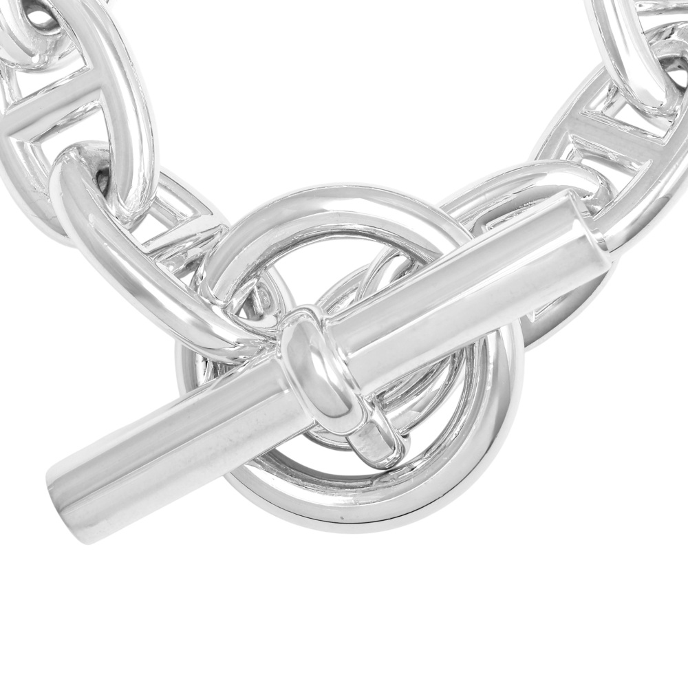 未使用] エルメス シェーヌダンクル TGM 10コマ H101995B ブレスレット