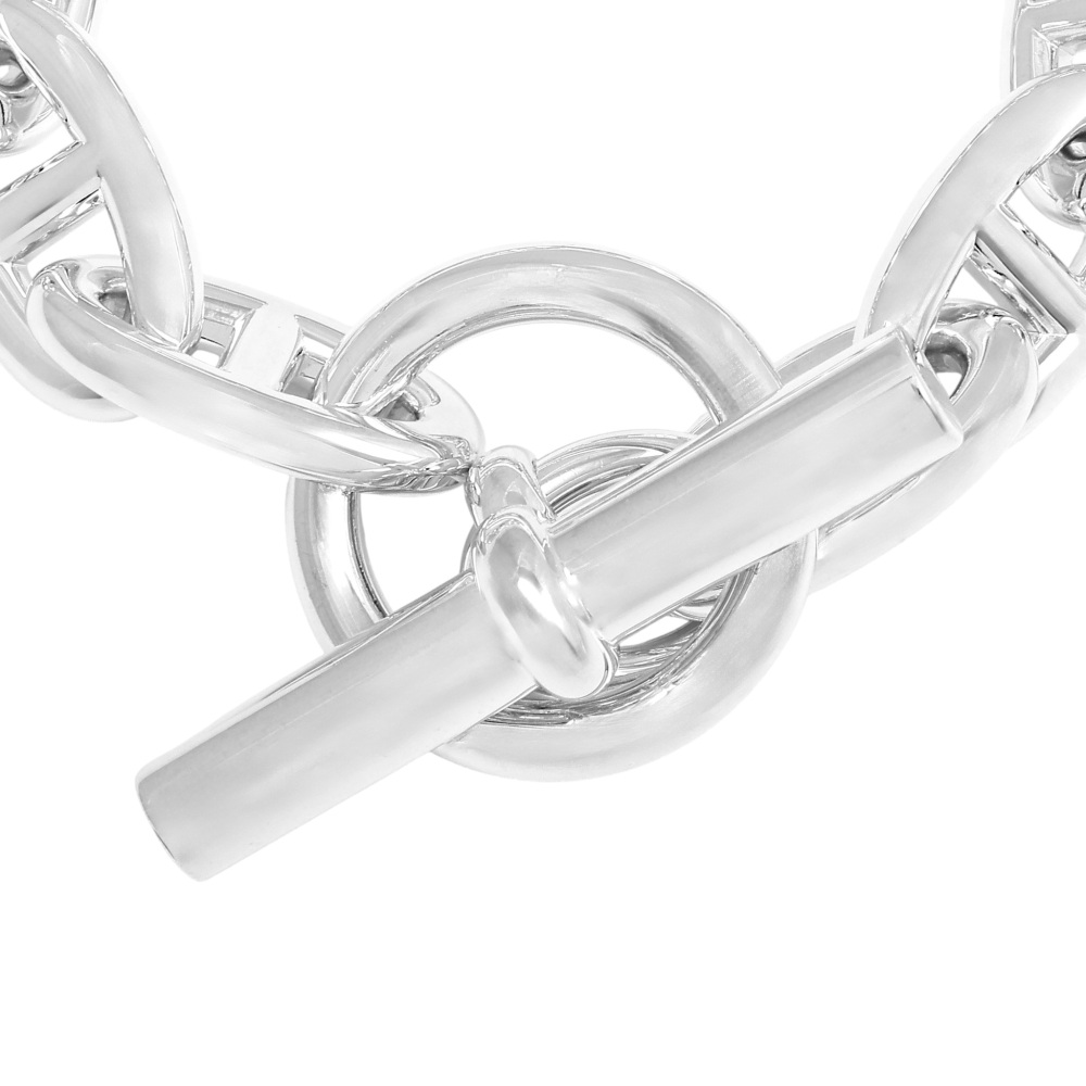 未使用] エルメス シェーヌダンクル GM 11コマ H101672B ブレスレット