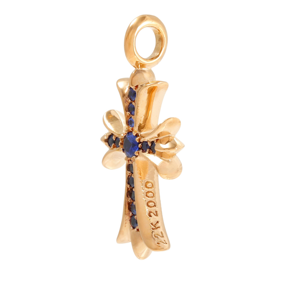 未使用] クロムハーツ タイニーファットクロス J420802 ペンヘッド