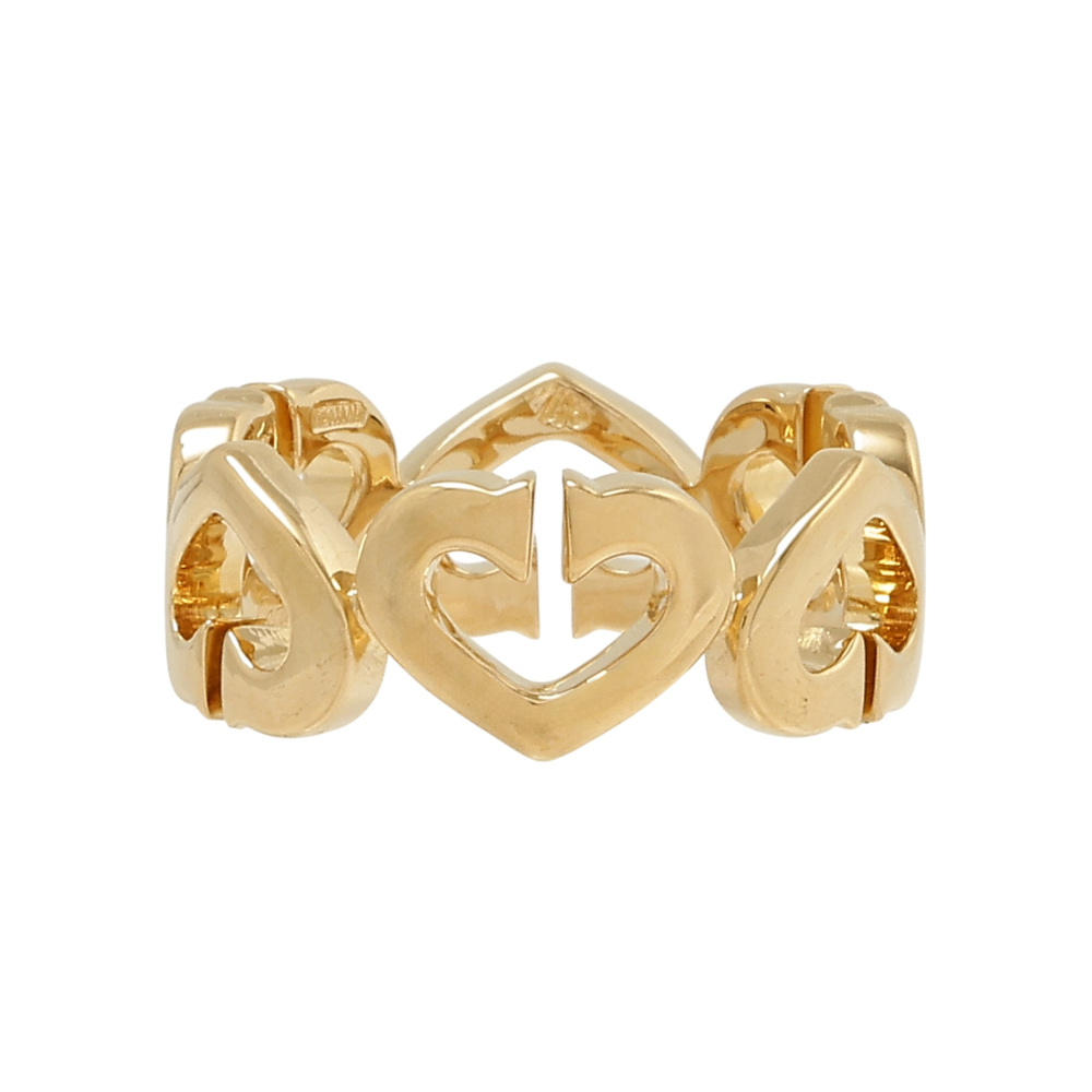 中古] カルティエ Cハート B4041400 リング J420854 | ジュエリーの