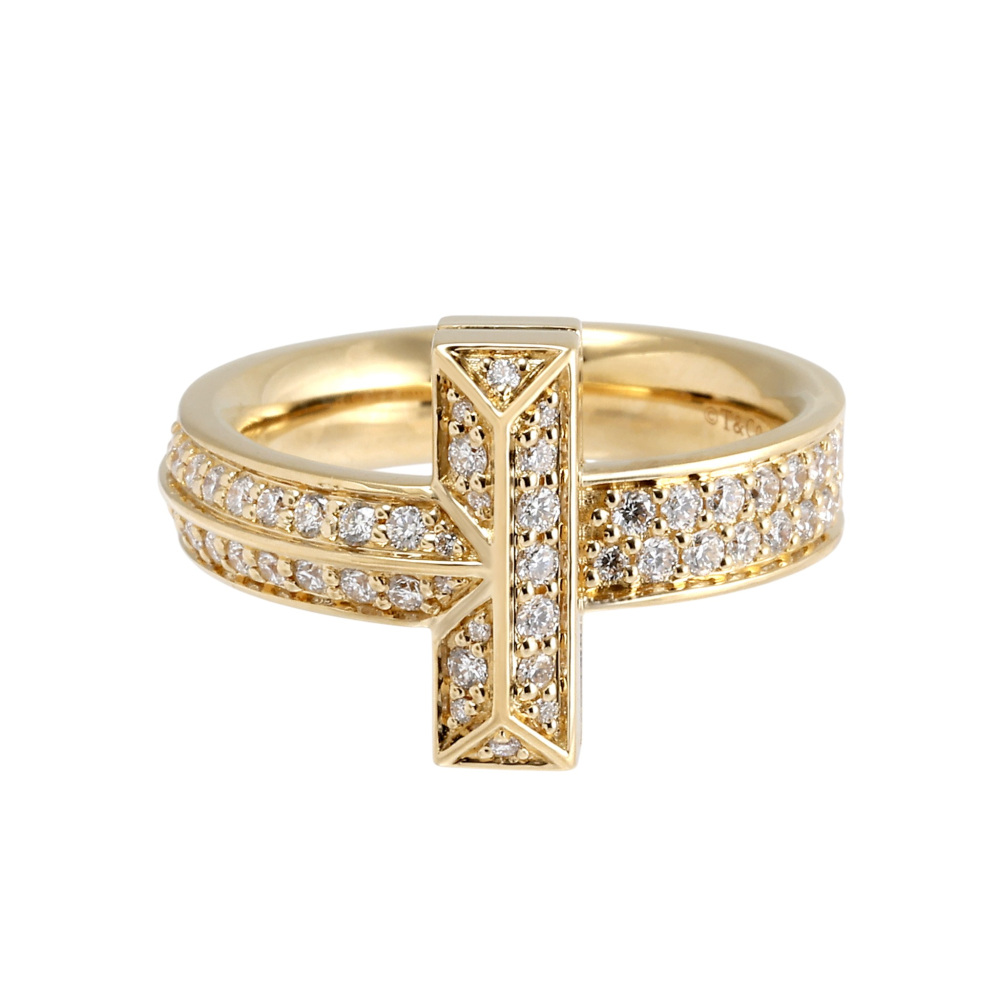 ティファニー Tワン リング 中古] ティファニー ティファニー T ワン J420877 リング J420877