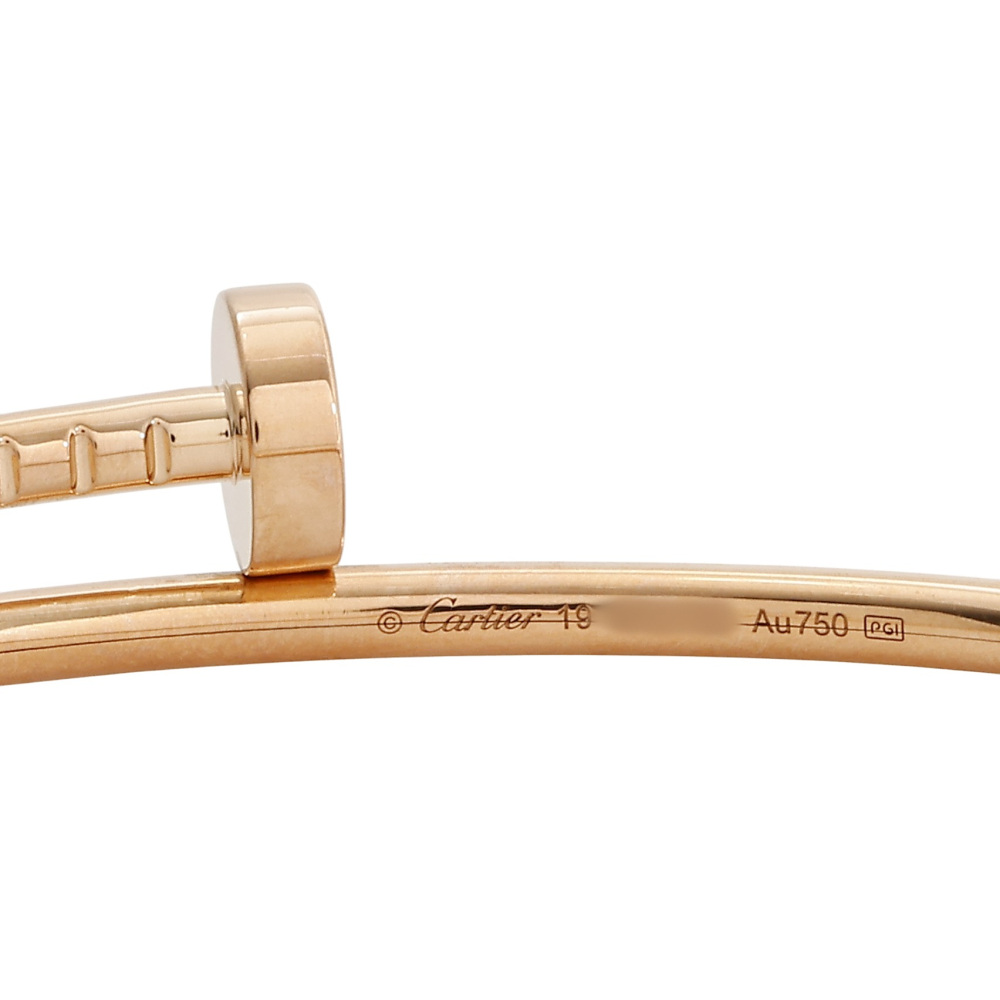 Cartier Cartier カルティエジュストアンクルス モール CARTIER】カルティエ ジュストアンクル スモール B6062516