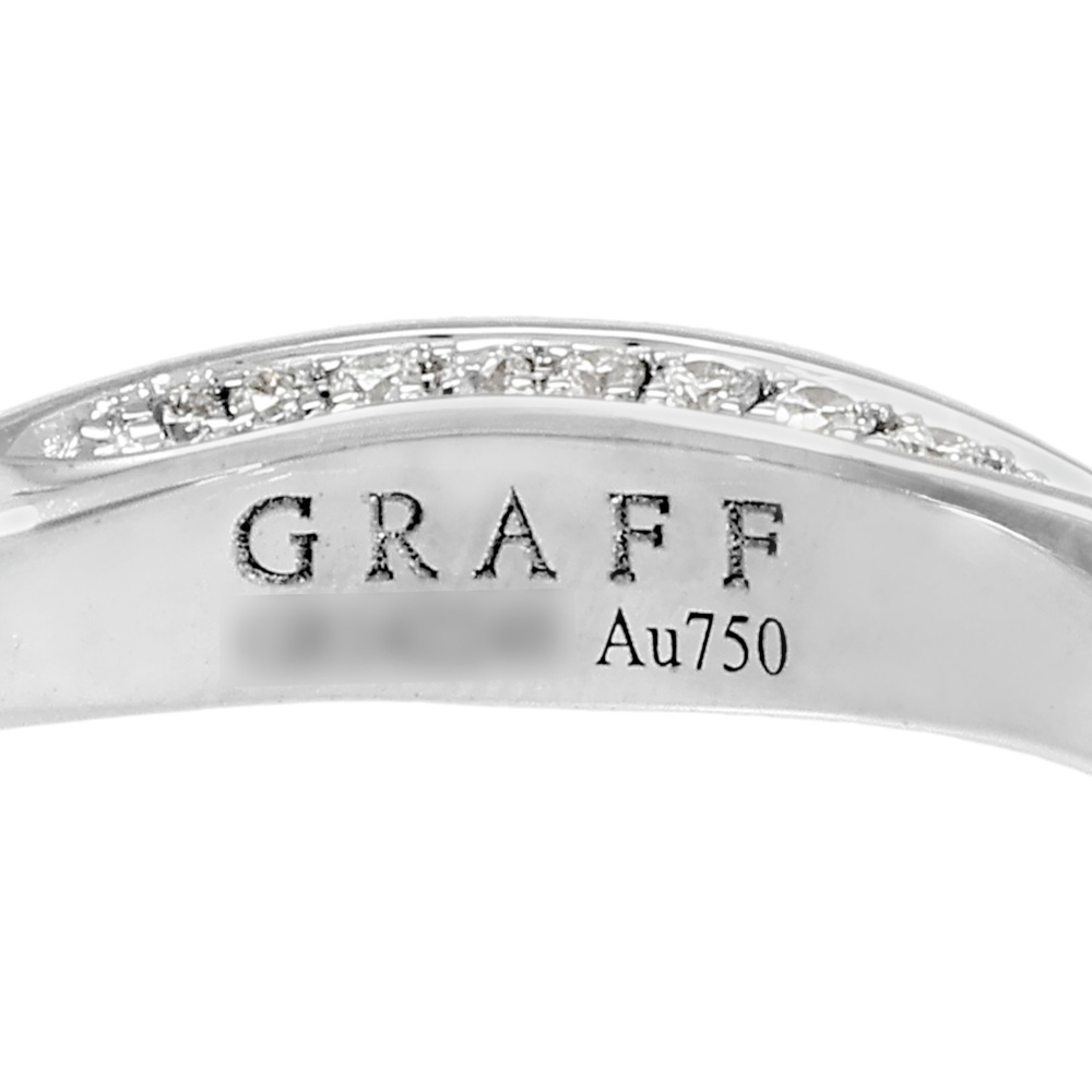 中古] グラフ スパイラル パヴェ ダイヤモンド RGR782 リング J421011