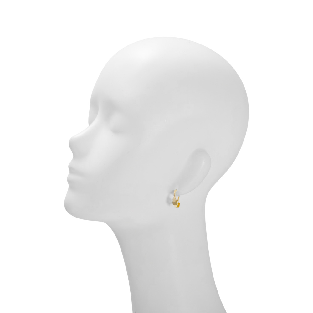 K18イエローゴールド ジガネ ピアス J421018 | ユキザキセレクトジュエリー