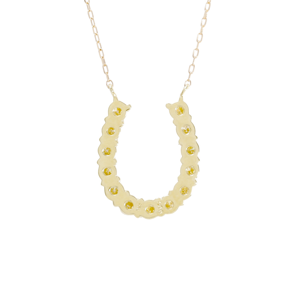 K18イエローゴールド ダイヤモンド ネックレス J421373 | ユキザキ