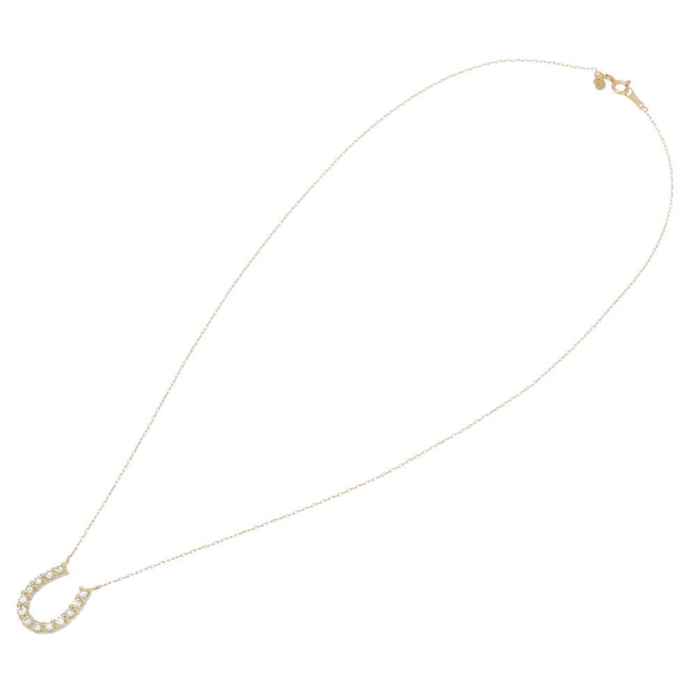 K18イエローゴールド ダイヤモンド ネックレス J421373 | ユキザキ