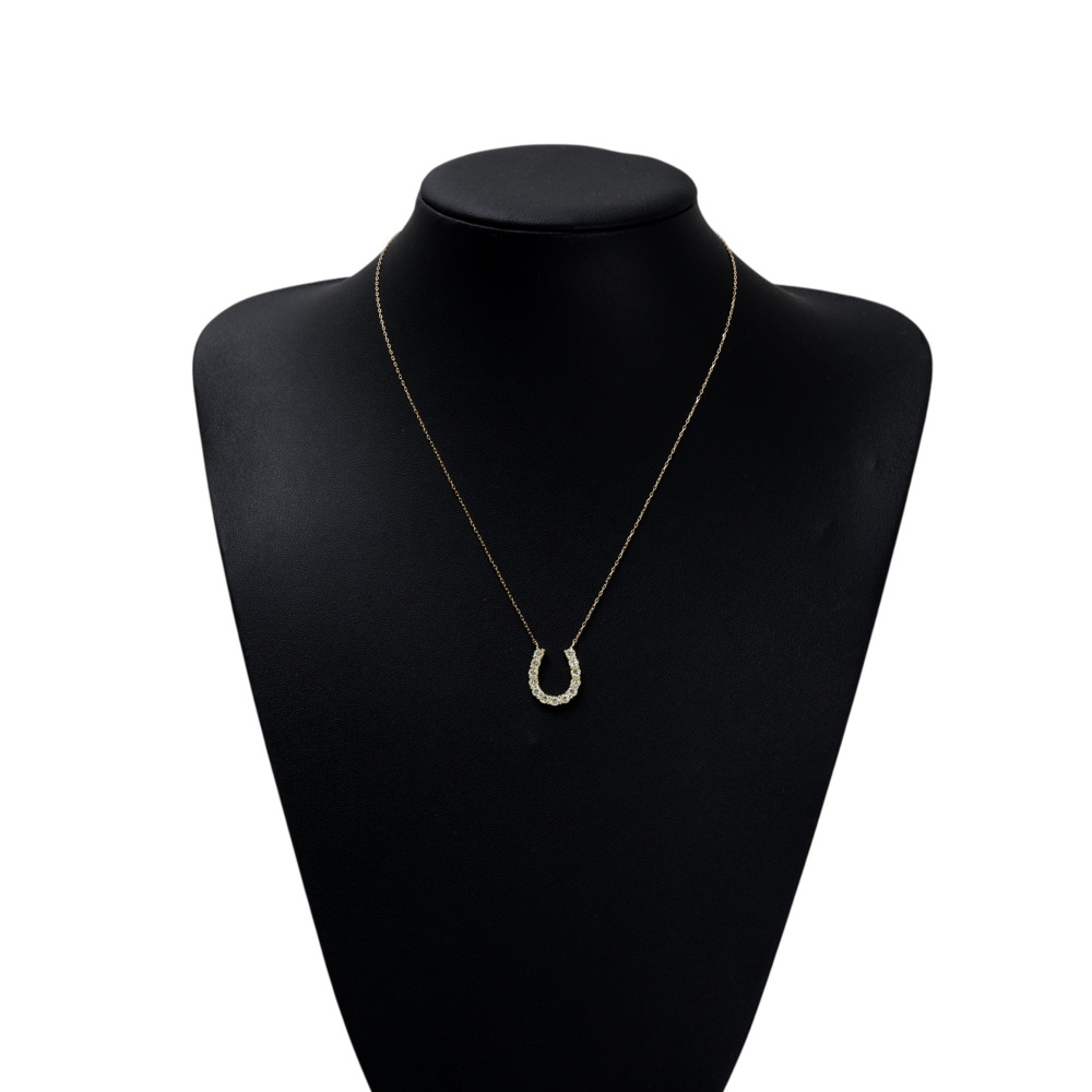 K18イエローゴールド ダイヤモンド ネックレス J421373 | ユキザキ