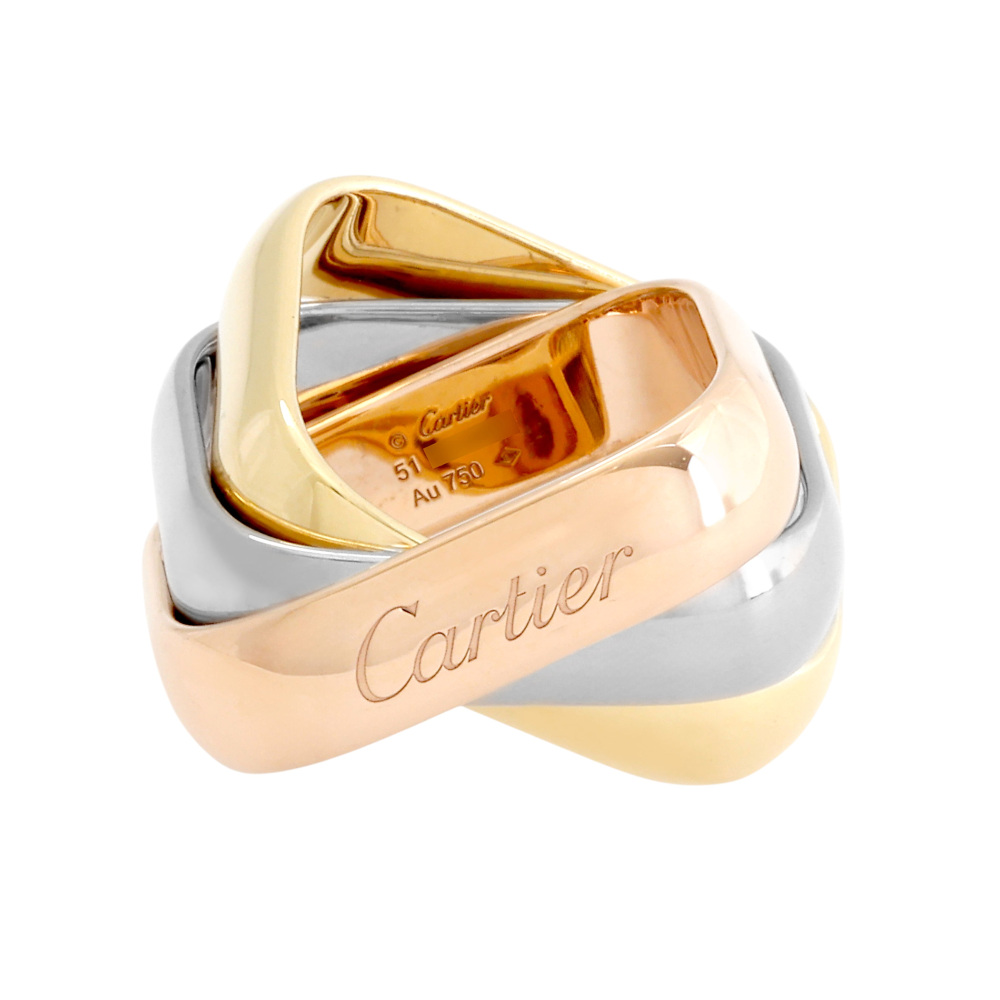 中古] カルティエ トリニティ ラージモデル B4239900 リング J421902