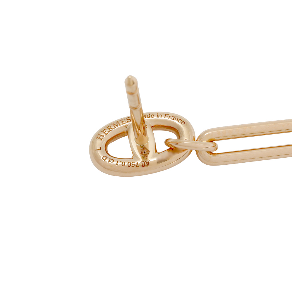 中古] エルメス シェーヌダンクル カオス J421983 ピアス片方 J421983