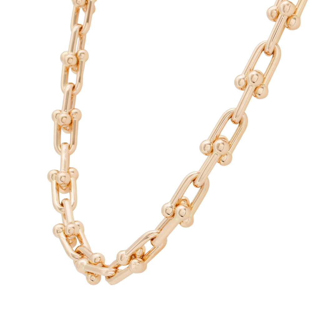 USED] Tiffany hardware Medium Link Necklace 70881470 necklace