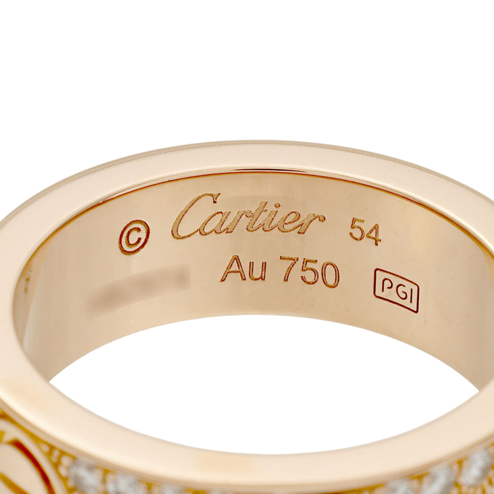 カルティエリング 中古] カルティエ ラブ B4087600 リング J422257 | ジュエリーのゆきざき