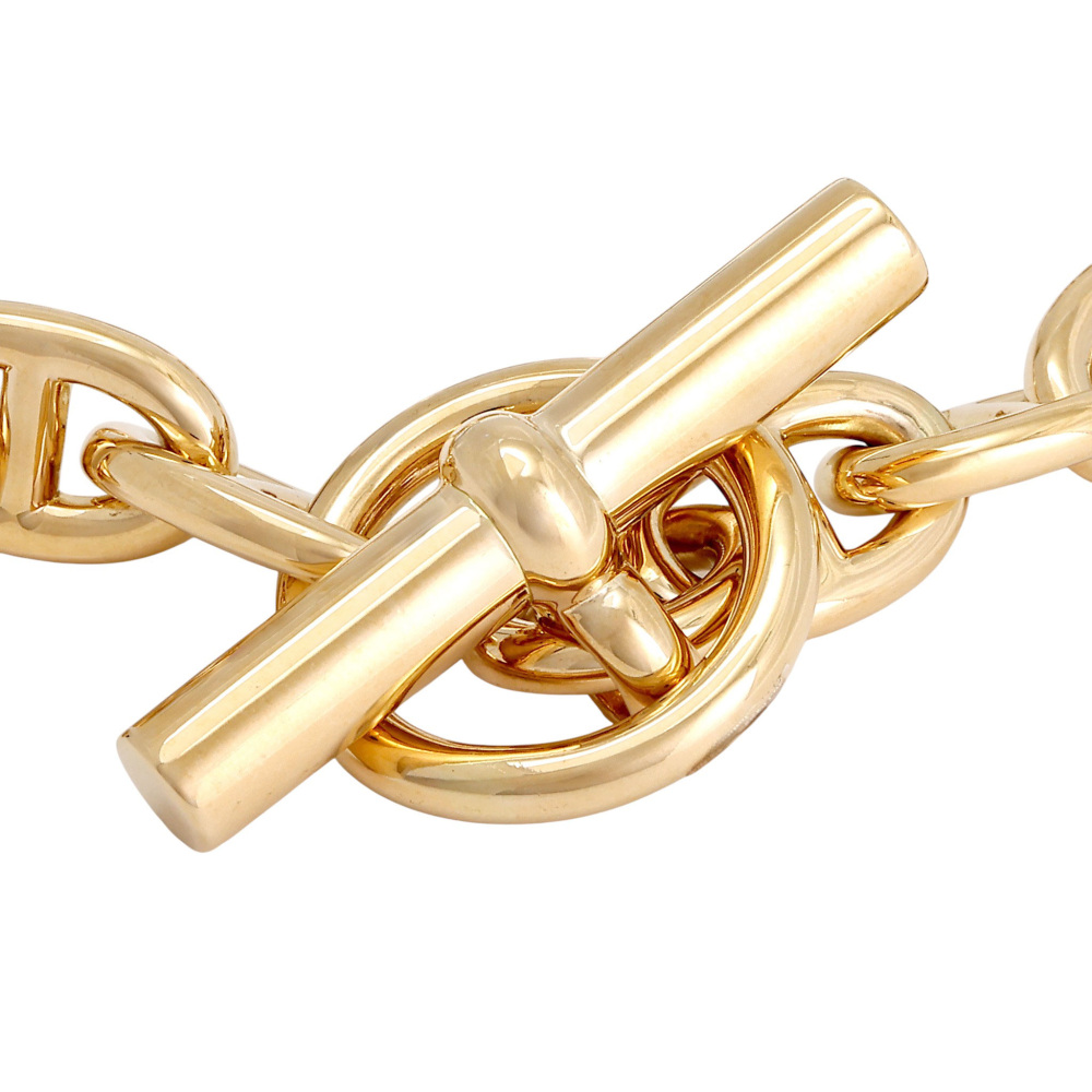 未使用] エルメス シェーヌダンクル PM 18コマ H218835B ブレスレット