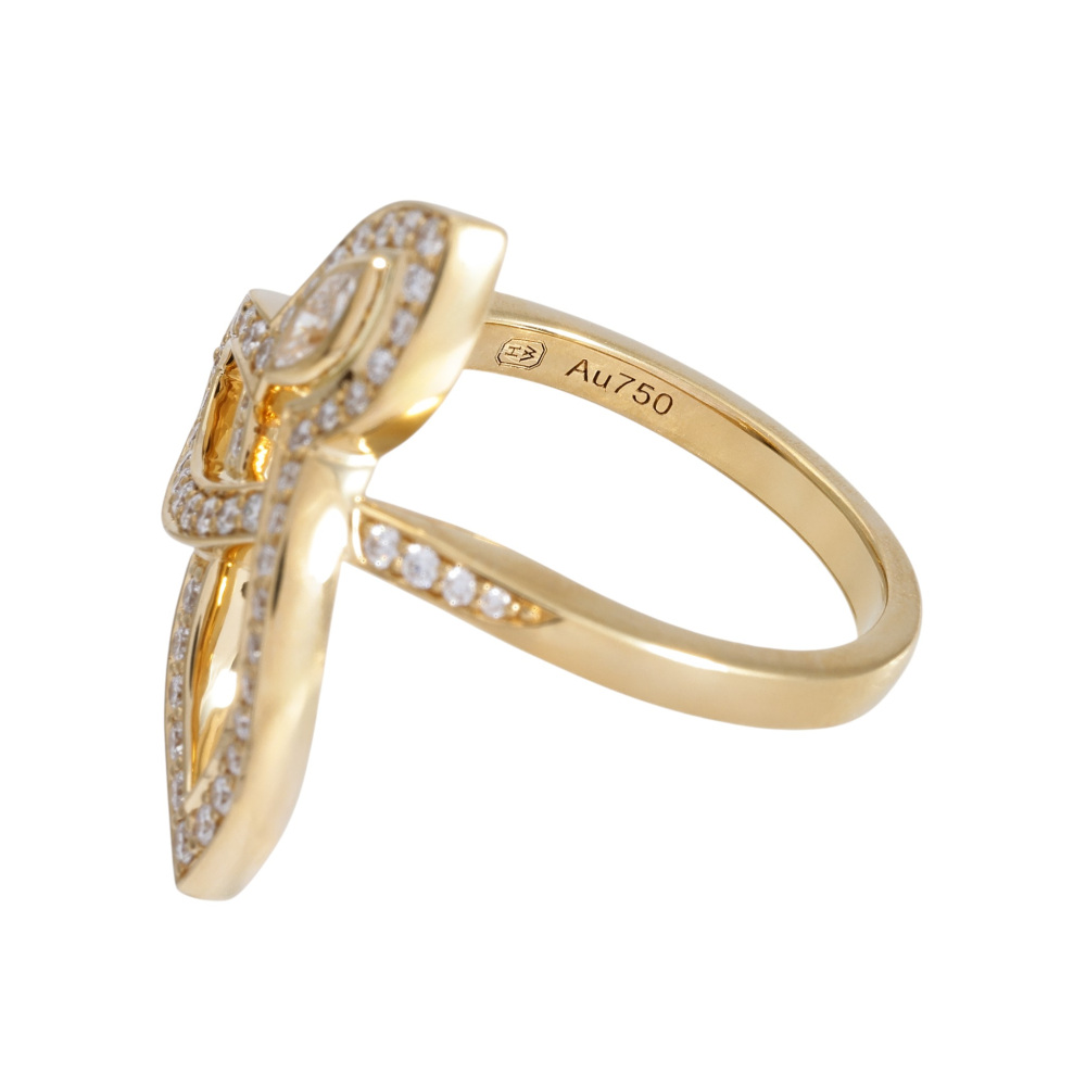 中古] ハリー・ウィンストン リリークラスター FRDYMQRFLC リング