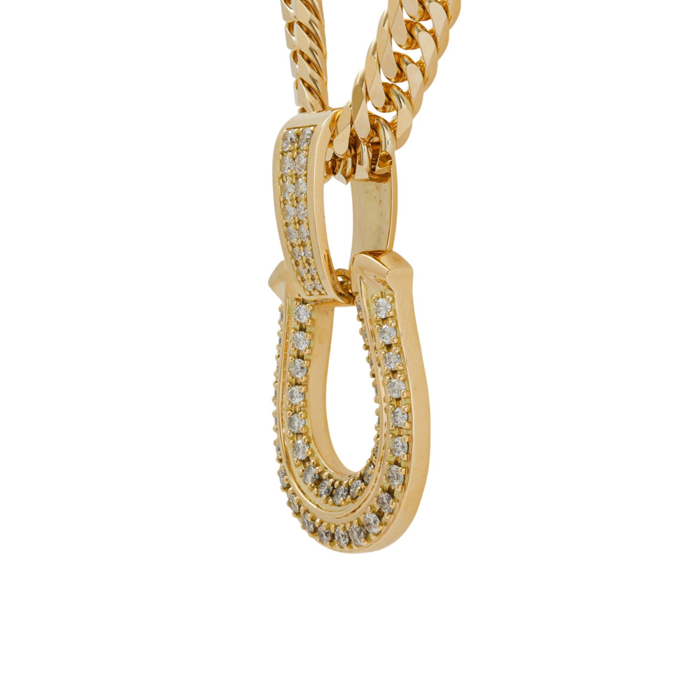 K18イエローゴールド ダイヤモンド ネックレス J422631 | ユキザキ