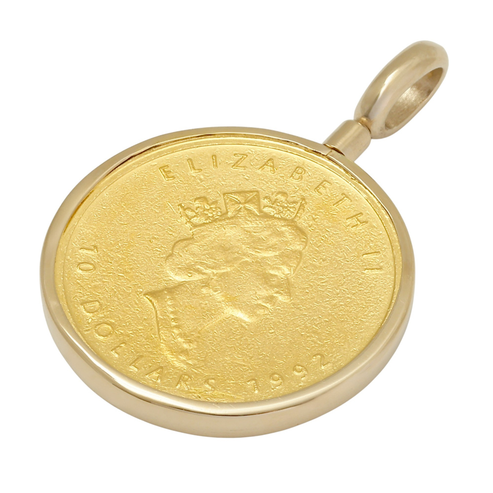 K24イエローゴールド ジガネ コイン J423321 | ユキザキセレクトジュエリー