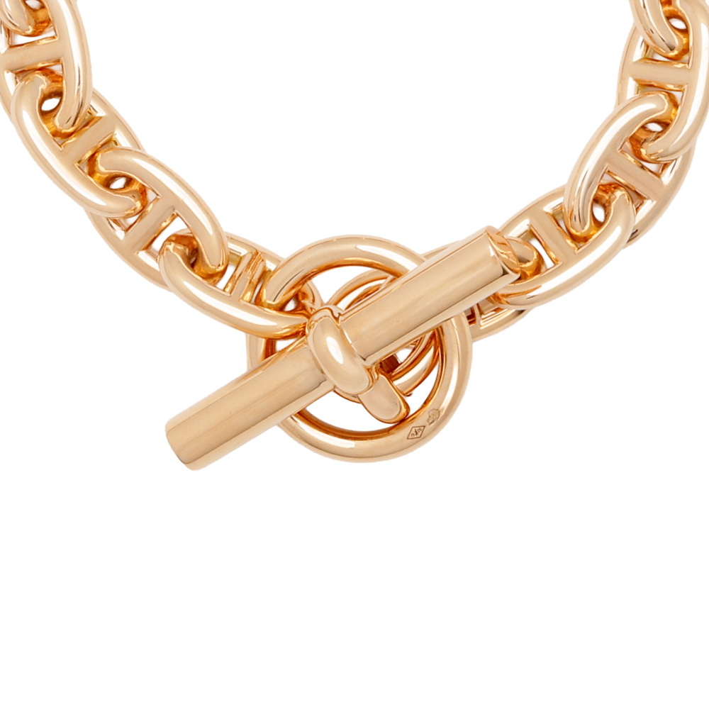 未使用] エルメス シェーヌダンクル PM 18コマ H218831B ブレスレット