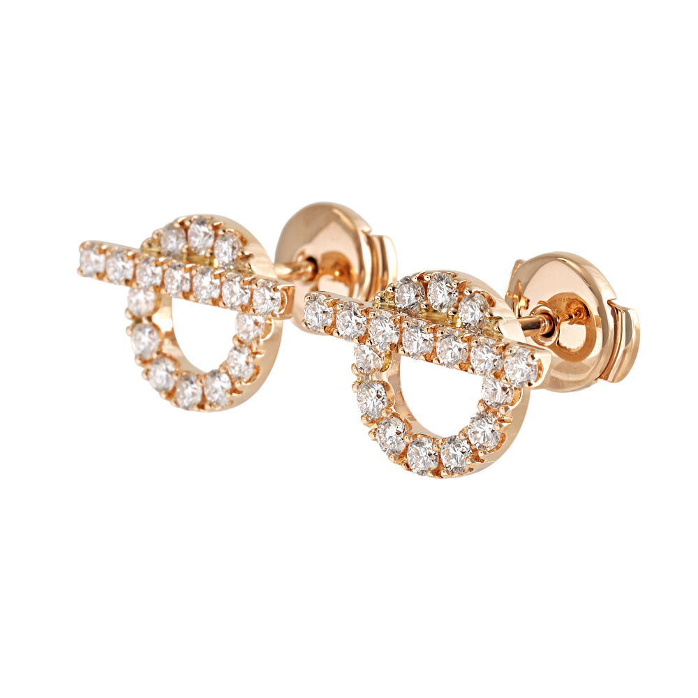 中古] エルメス フィネス H219512B ピアス J423447 | ジュエリーのゆきざき