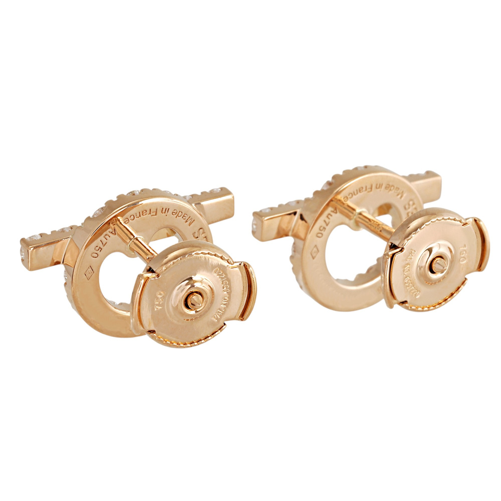 中古] エルメス フィネス H219512B ピアス J423447 | ジュエリーのゆきざき