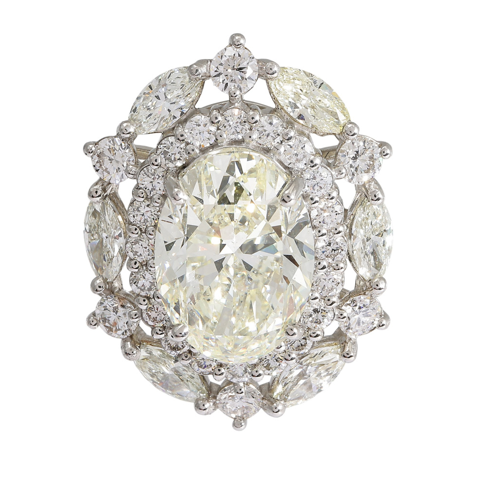 プラチナ900 ダイヤモンド リング J423467 | ユキザキセレクトジュエリー