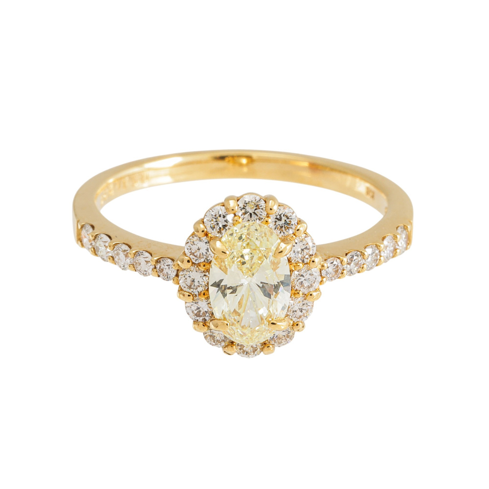 K18イエローゴールド ダイヤモンド リング J423469 | ユキザキセレクト