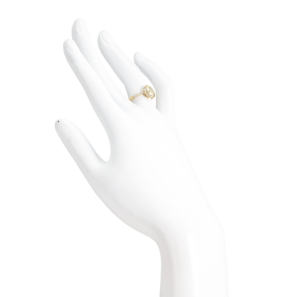 K18イエローゴールド ダイヤモンド リング J423469 | ユキザキセレクト