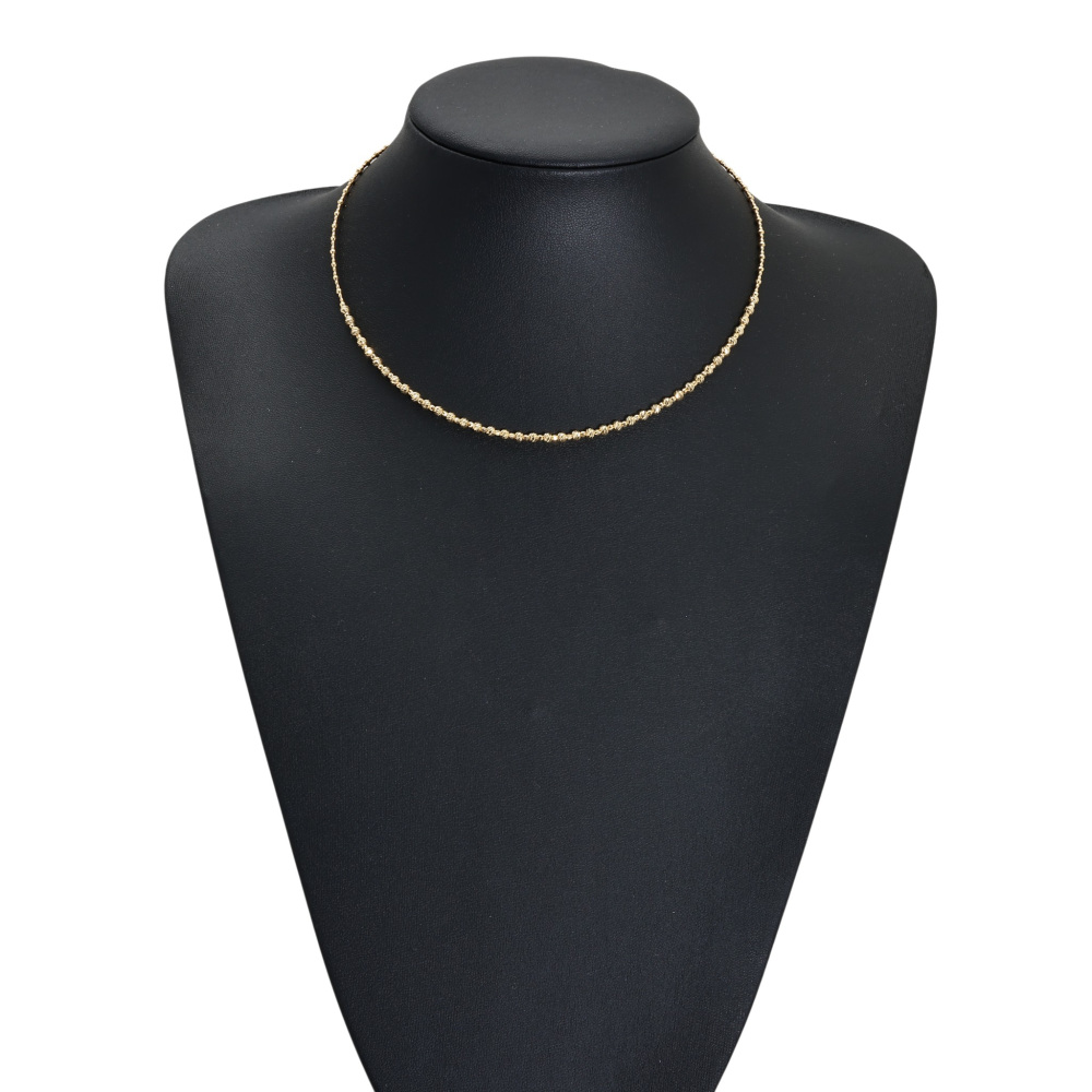 K18イエローゴールド ジガネ ネックレス J424228 | ユキザキセレクト