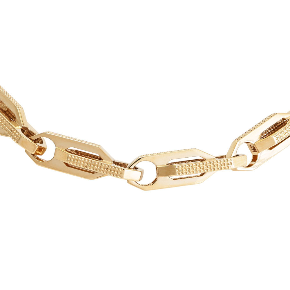 K18イエローゴールド ジガネ ブレスレット J424229 | ユキザキセレクト