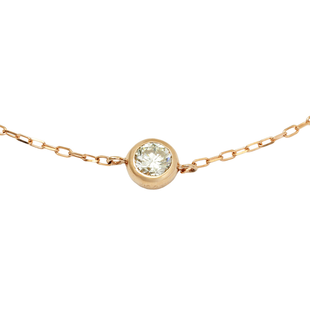 K18ピンクゴールド ダイヤモンド ブレスレット J424423 | ユキザキ