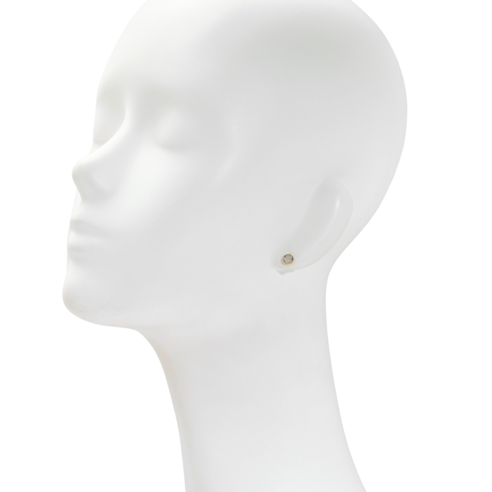 K18イエローゴールド シェル ピアス J424913 | ユキザキセレクトジュエリー