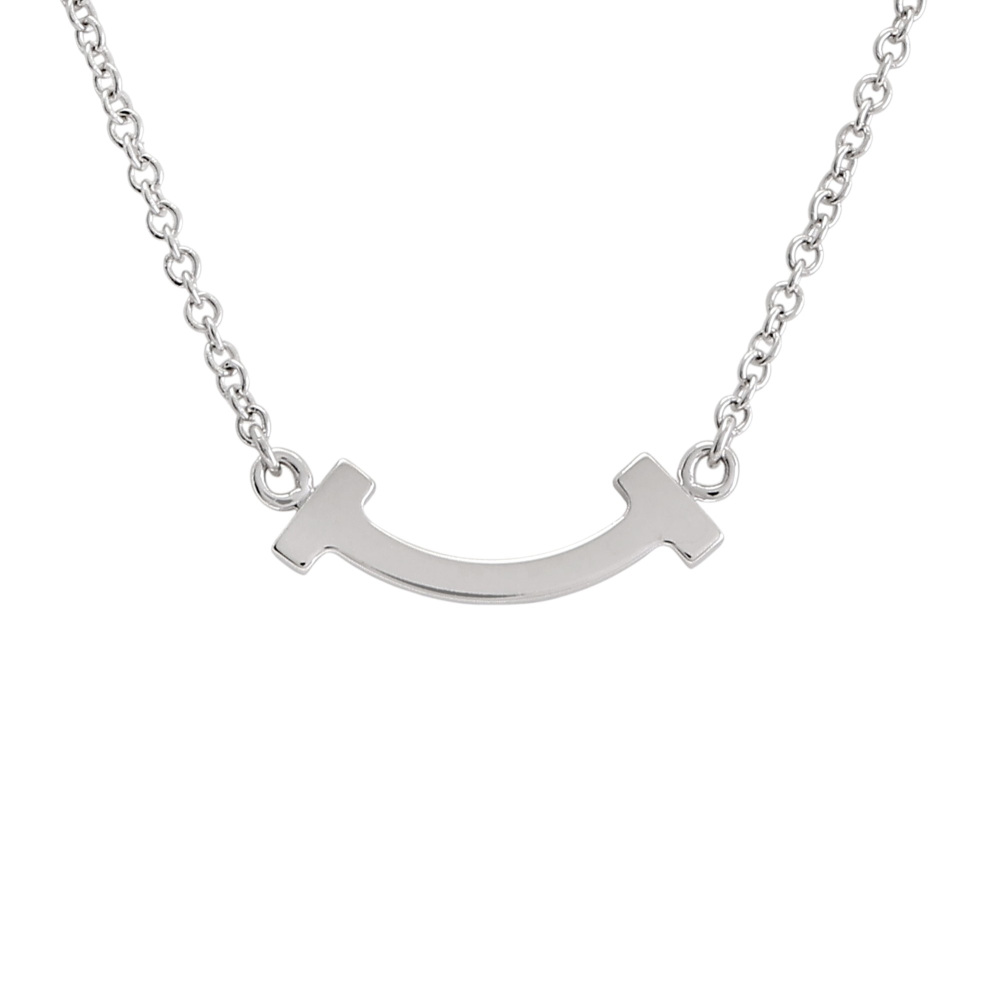 【ゆきページ】ティファニー ネックレス 中古] ティファニー ティファニー T スマイル ミニ 62617799