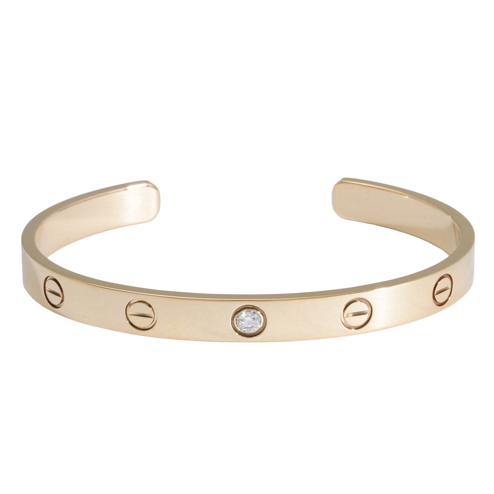 中古] カルティエ ラブ クラシックモデル オープン B6029800 バングル