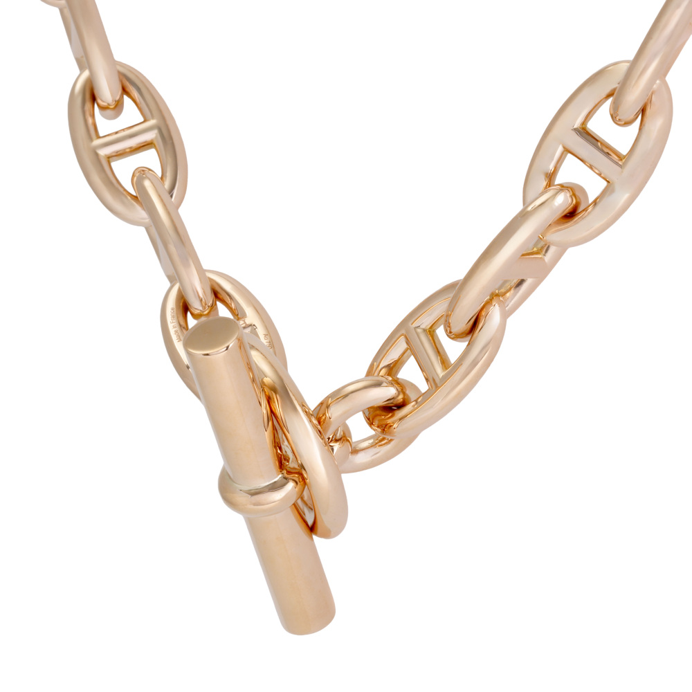 中古] エルメス シェーヌダンクル GM 29コマ J425835 ネックレス