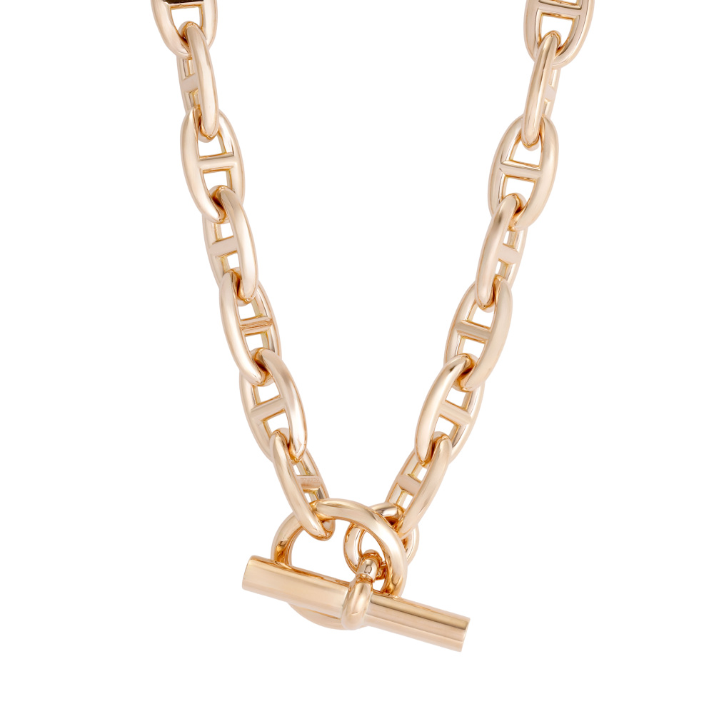 中古] エルメス シェーヌダンクル GM 29コマ J425835 ネックレス