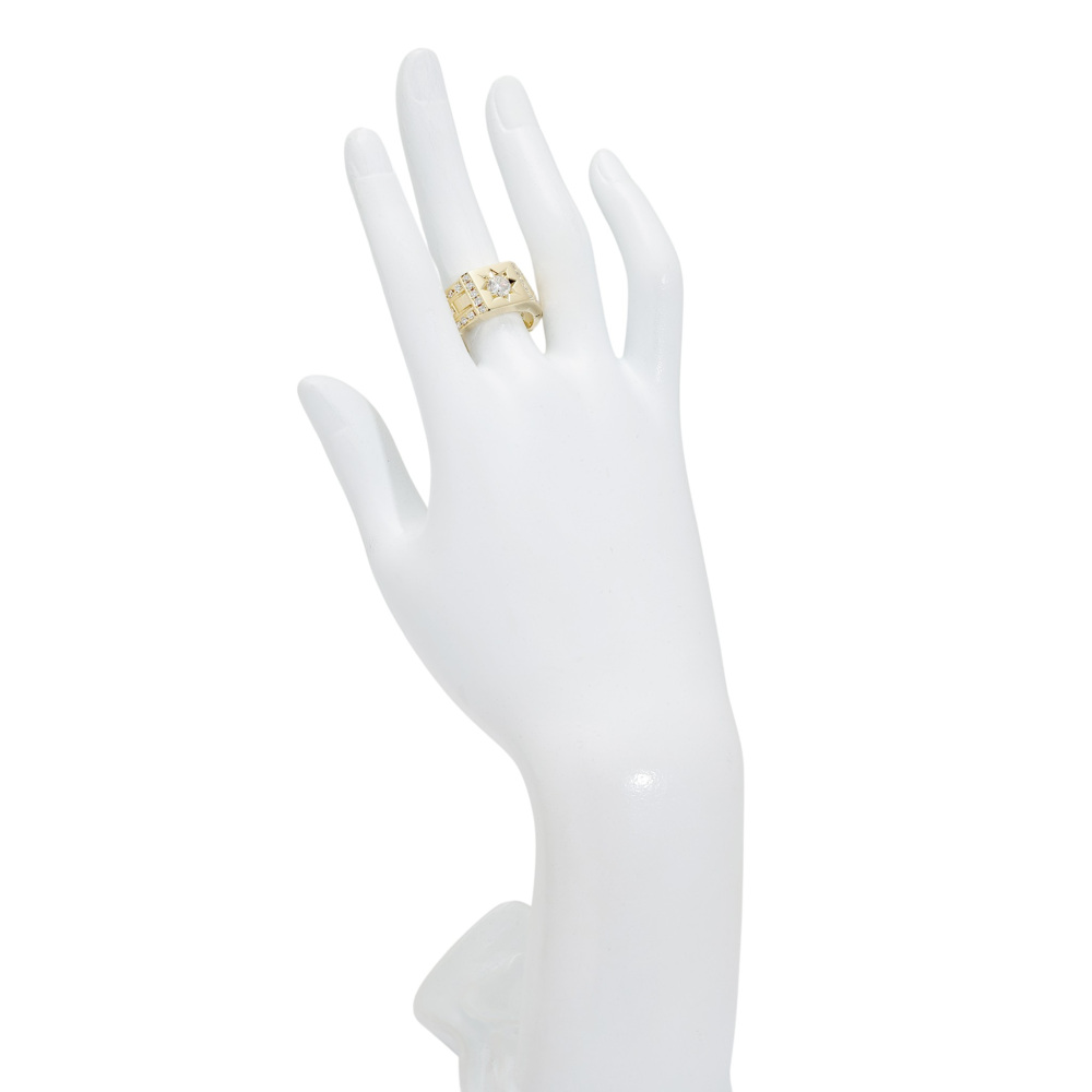 K18イエローゴールド ダイヤモンド リング J426393 | ユキザキセレクト