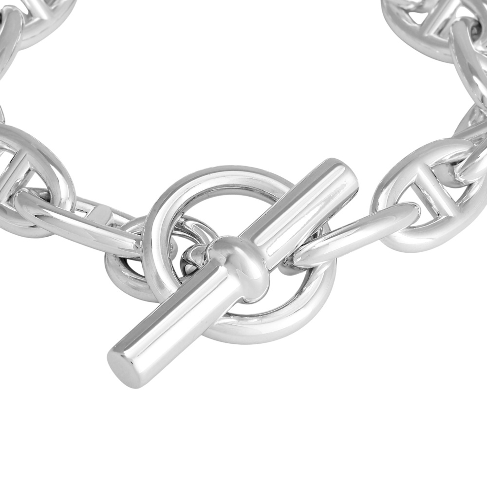 未使用] エルメス シェーヌダンクル GM 15ｺﾏ H101672B ブレスレット