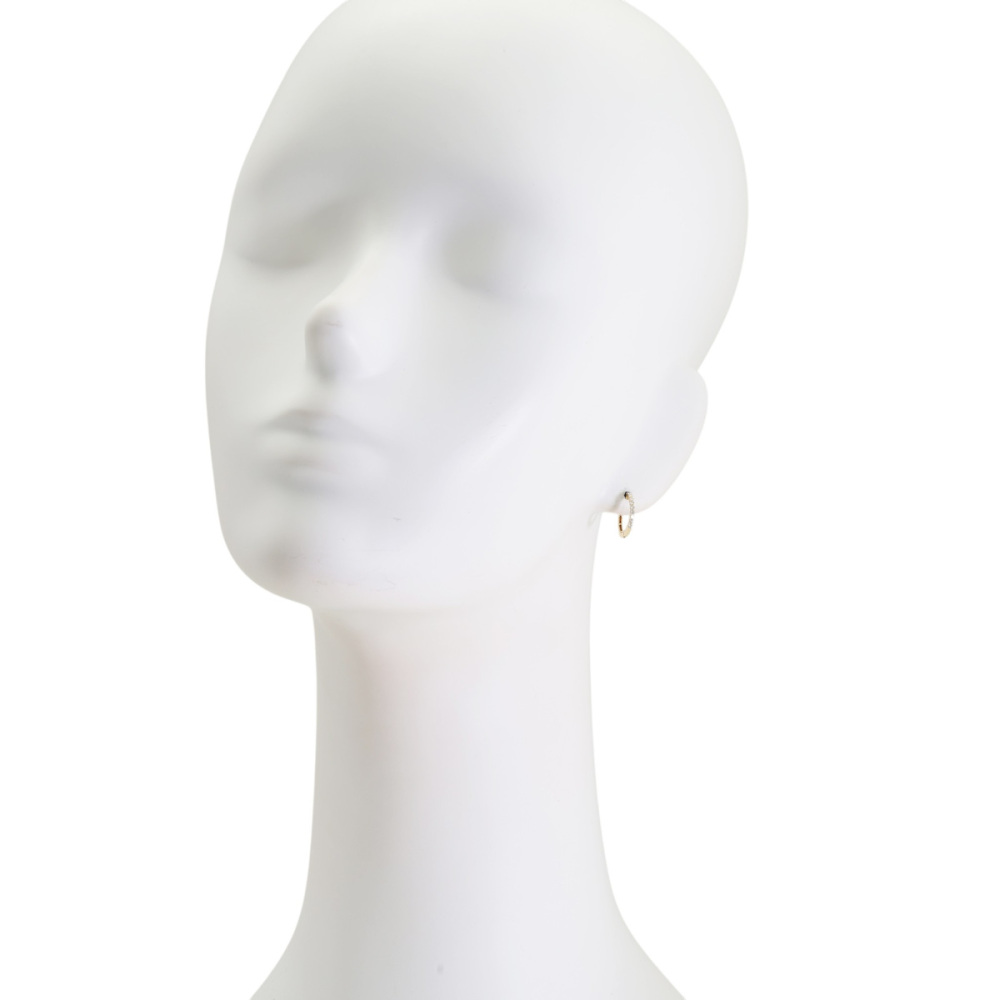 K18イエローゴールド ダイヤモンド ピアス J426761 | ユキザキセレクト