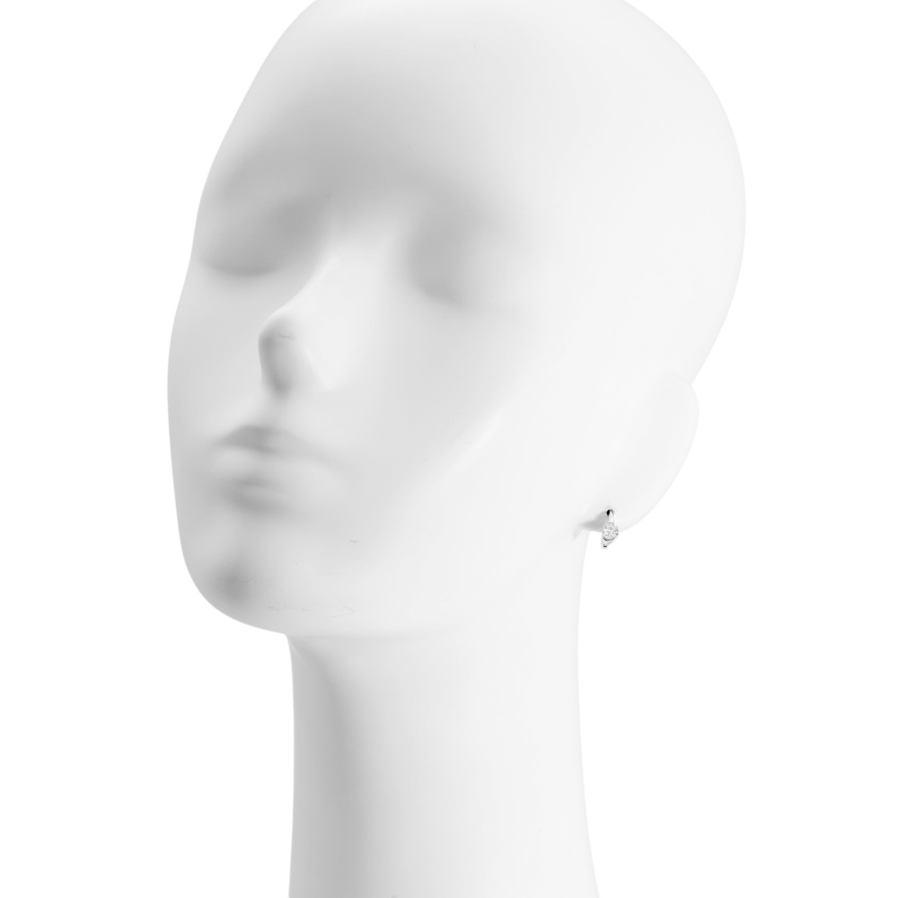 プラチナ900 ダイヤモンド ピアス J426825 | ユキザキセレクトジュエリー