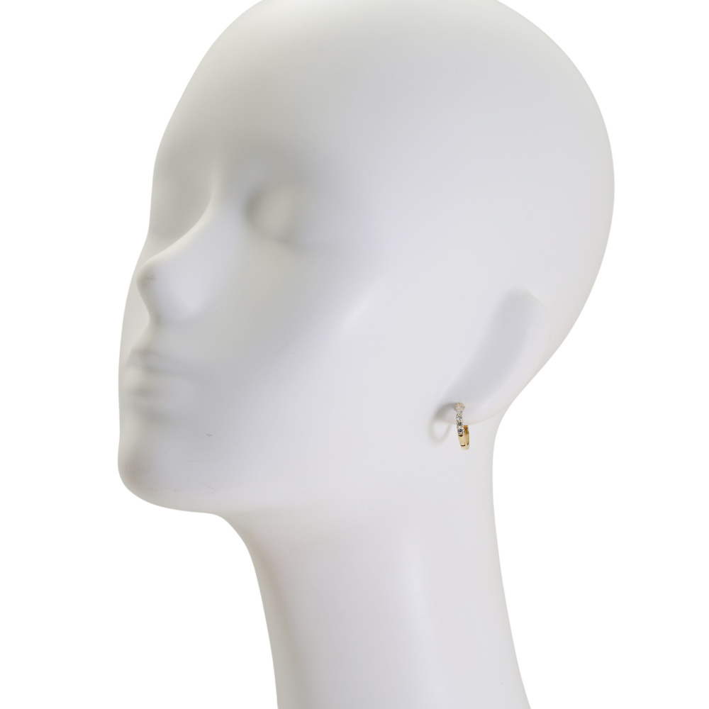 K18イエローゴールド ダイヤモンド ピアス J426853 | ユキザキセレクト