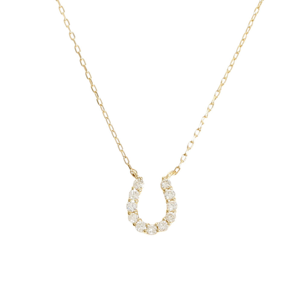 K18イエローゴールド ダイヤモンド ネックレス J427080 | ユキザキ