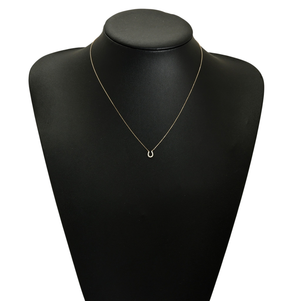 K18イエローゴールド ダイヤモンド ネックレス J427080 | ユキザキ