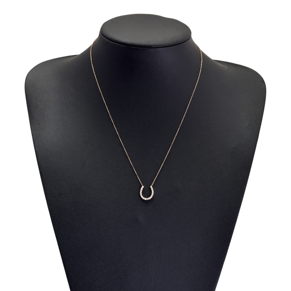 K18ピンクゴールド ダイヤモンド ネックレス J427109 | ユキザキ