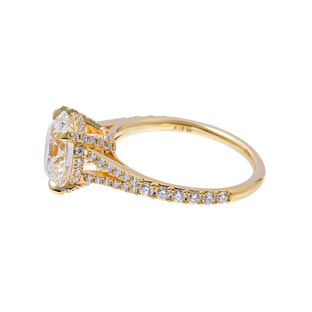 K18ゴールド ダイヤリング12月末処分 K18イエローゴールド ダイヤモンド リング J427262 | ユキザキセレクト