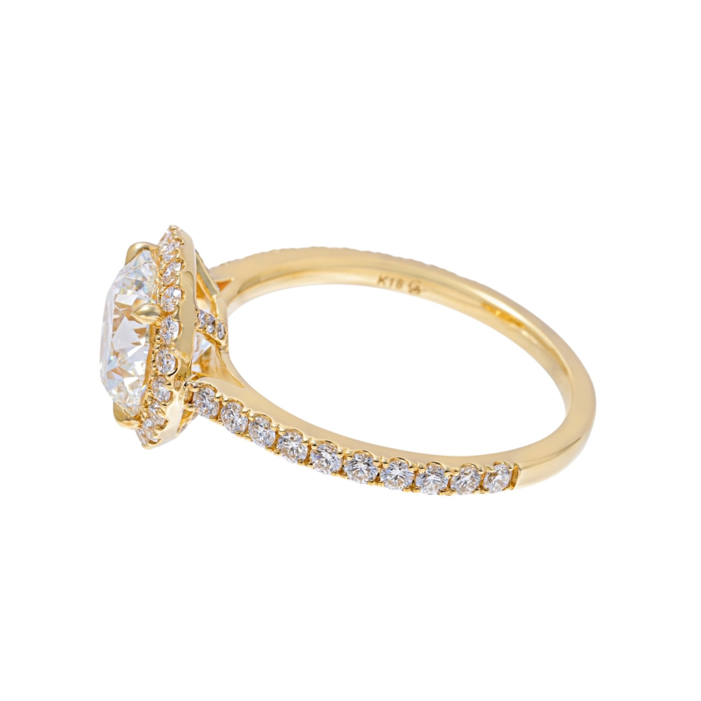 K18イエローゴールド ダイヤモンド リング J427236 | ユキザキセレクト