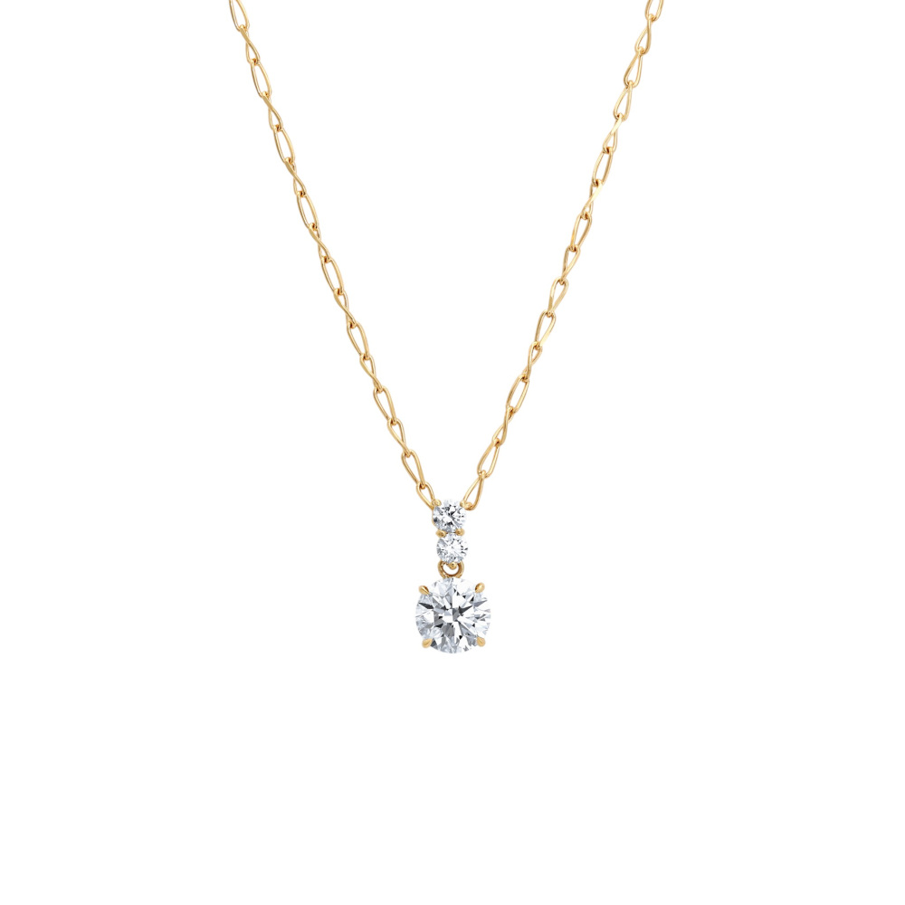 K18イエローゴールド ダイヤモンド ネックレス J427246 | ユキザキ