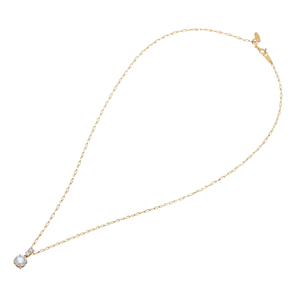 K18イエローゴールド ダイヤモンド ネックレス J427246 | ユキザキ