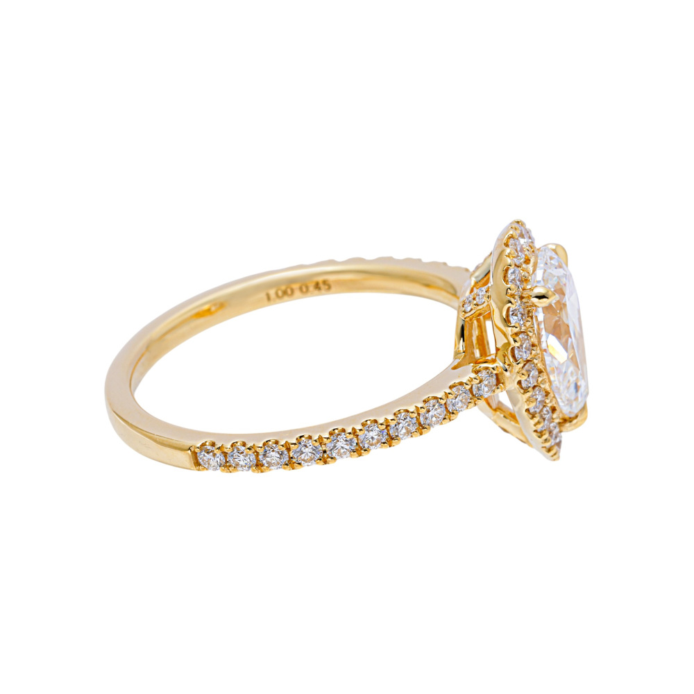 K18イエローゴールド ダイヤモンド リング J427250 | ユキザキセレクト