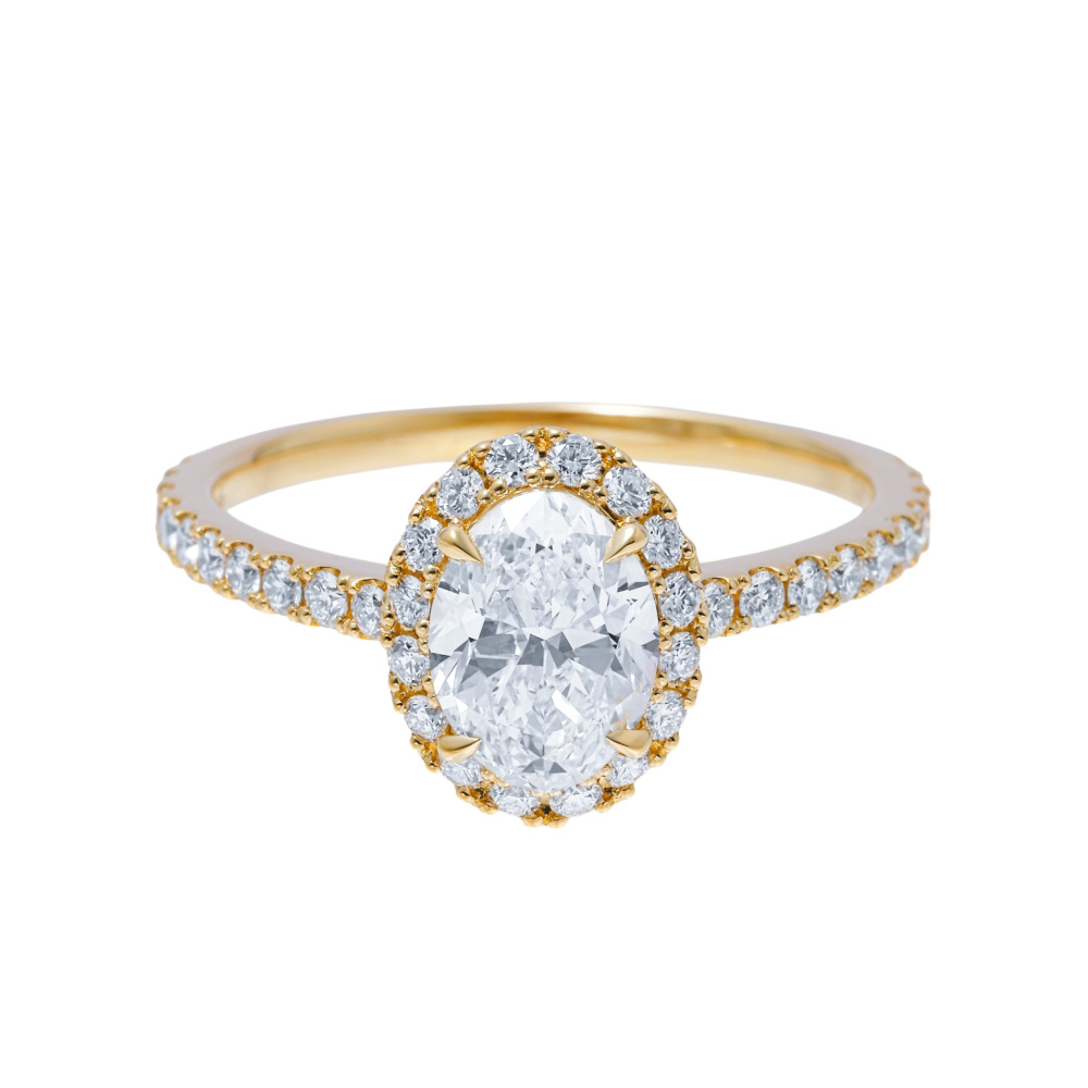 K18イエローゴールド ダイヤモンド リング J427258 | ユキザキセレクト