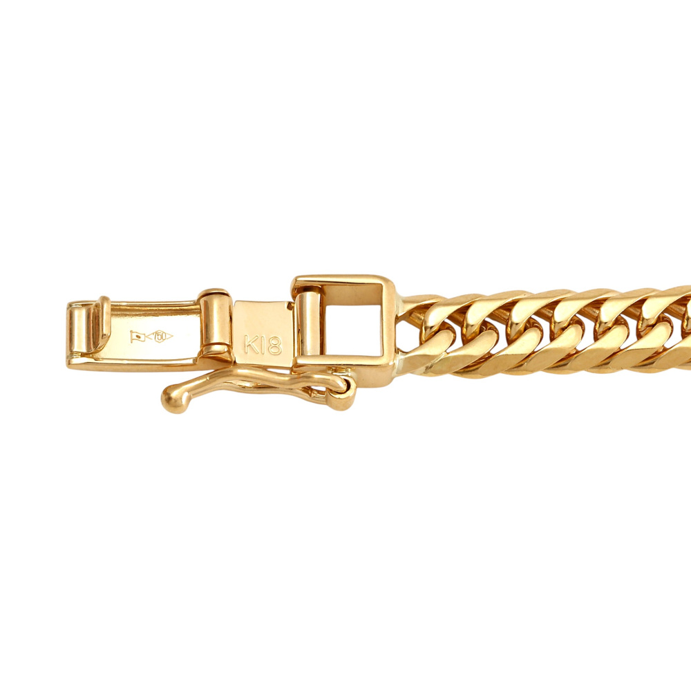 ロイヤルマスターシザー エクセレントｋ6.4インチ今日まで最終値下げ K18イエローゴールド 喜平 ネックレス ダブル6面 約60cm 約50.5g