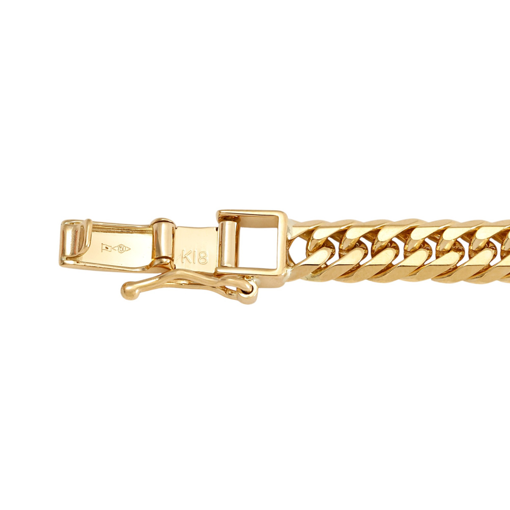 K18イエローゴールド 喜平 ネックレス ダブル6面 約50cm 約50.15g